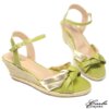 Espadrille Anabela Numeração Especial