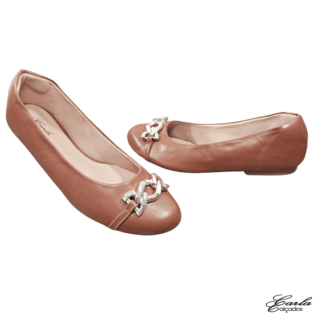 Sapatilha Caramelo Fivela Numeração Especial Sapatilha Caramelo Fivela Numeração Especial