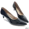 Scarpin Preto Verniz 5cm Numeração Especial