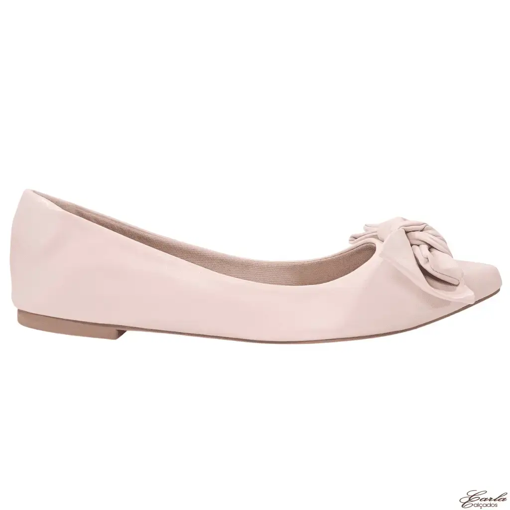 Sapatilha Laço Rosa San Tamanho Grande 41 ao 44