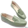 Sapatilha Mocassim Verde Tamanho Especial