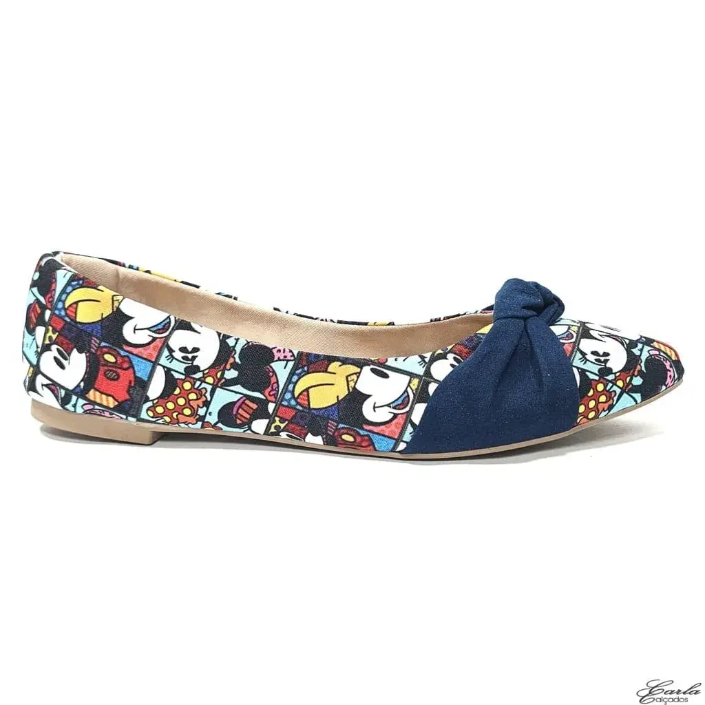 Sapatilha Encanto Mickey & Amigos Tamanho Especial
