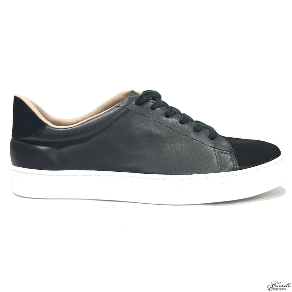 Tênis Preto Casual Tamanho Especial 41 ao 44