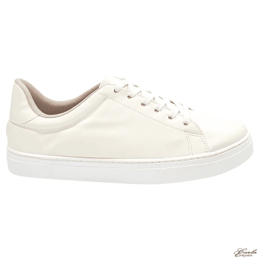 Tênis Casual Branco Tamanho Especial 41 ao 44