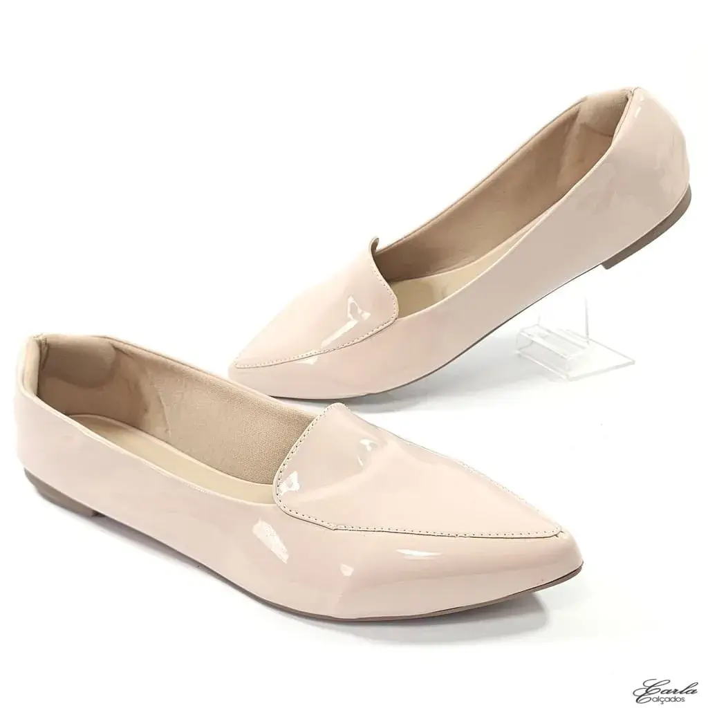 Sapatilha Mocassim Rosê Tamanho Especial Sapatilha Mocassim Rosê Tamanho Especial