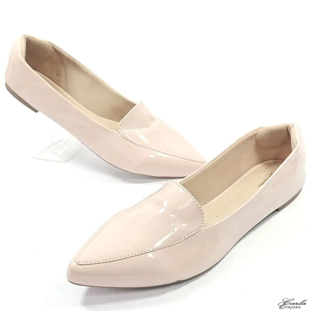 Sapatilha Mocassim Rosê Tamanho Especial Sapatilha Mocassim Rosê Tamanho Especial