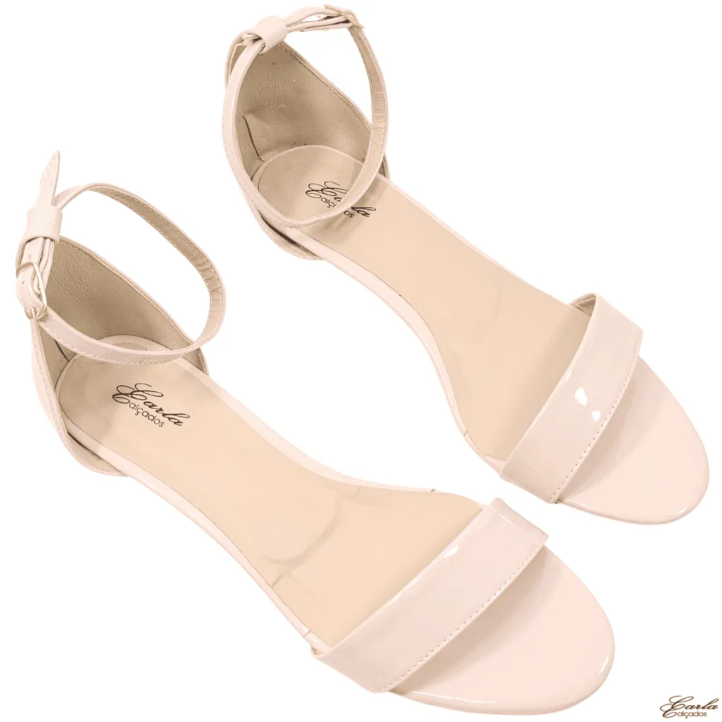 Sandália Tamanho Especial (14) Sandália Salto Fino 3cm Tamanho Especial Rosa San
