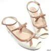 Sapatilha Slingback Off White - Caramelo Tamanho Especial