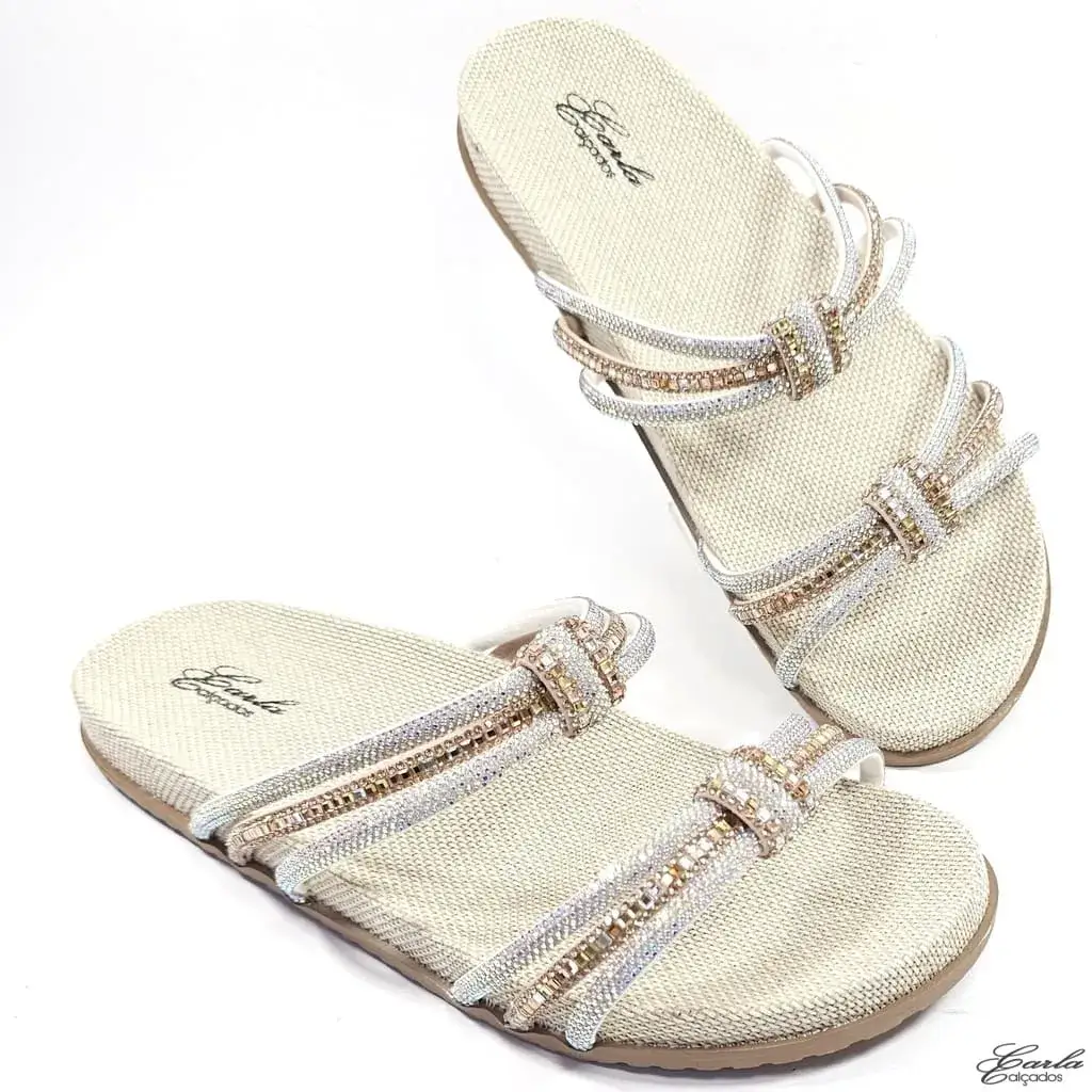 Papete Juta Natural Tiras Strass e Pedraria Bronze Tamanho Especial Papete Juta Natural Tiras Strass e Pedraria Bronze Tamanho Especial