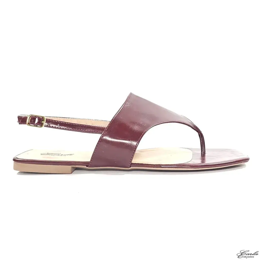 Rasteira Thong Hibisco Larga Tamanho Especial