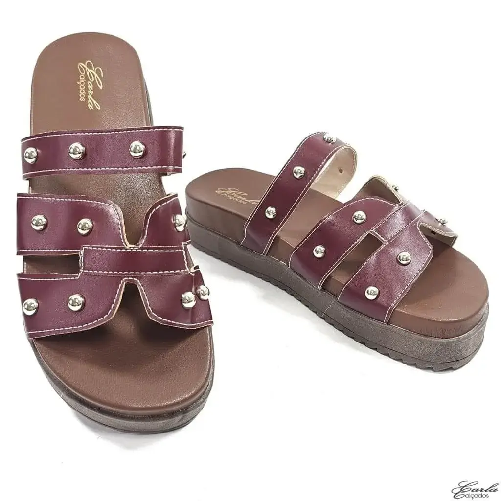 Papete Plataforma Hibisco Boho Chic Tamanho Especial Papete Plataforma Hibisco Boho Chic Tamanho Especial