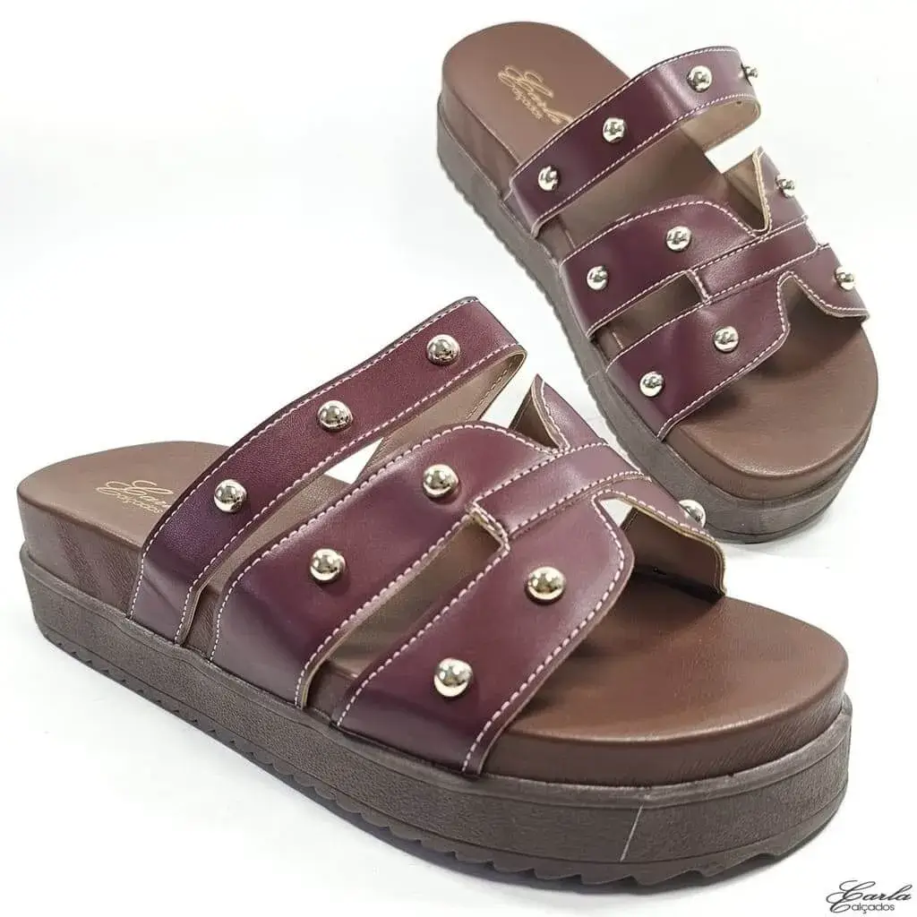 Papete Plataforma Hibisco Boho Chic Tamanho Especial Papete Plataforma Hibisco Boho Chic Tamanho Especial