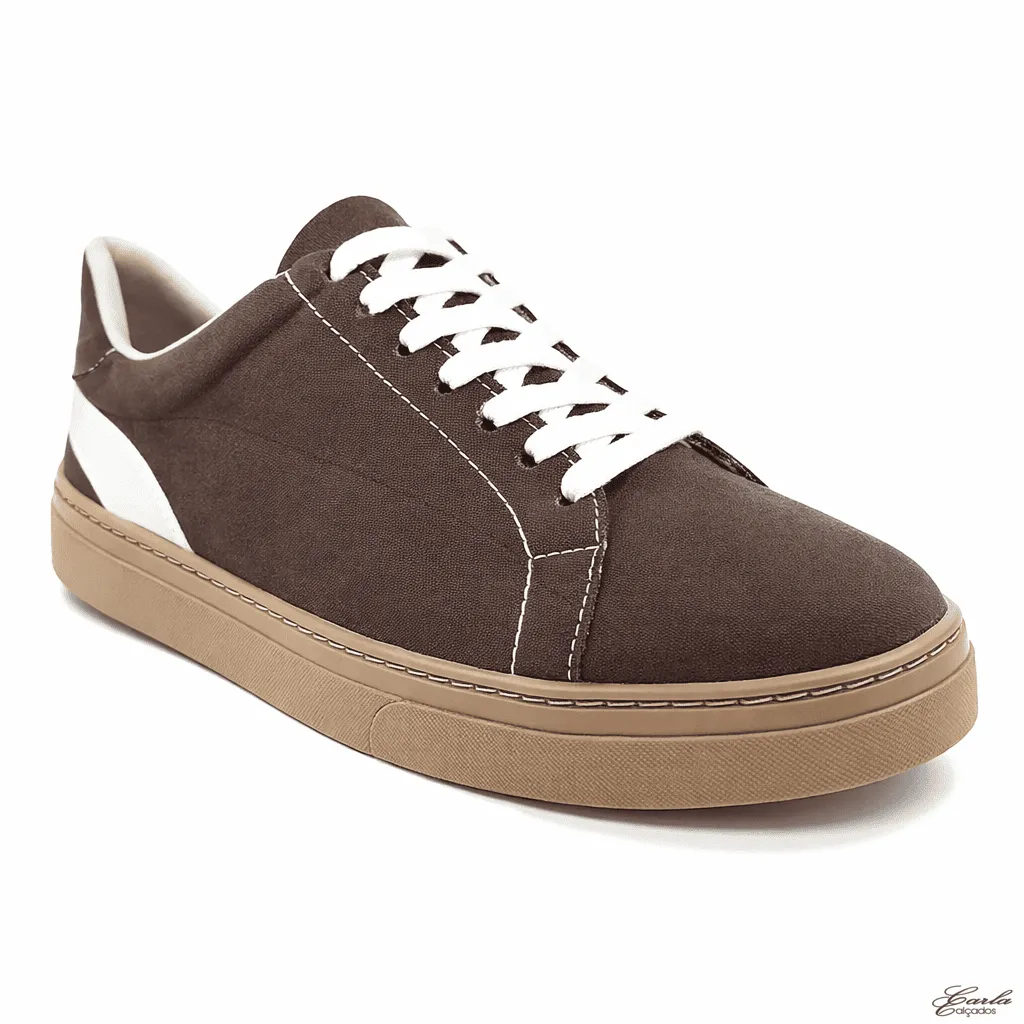 Tênis Feminino Tamanho Especial Mousse Chic Sola Bege