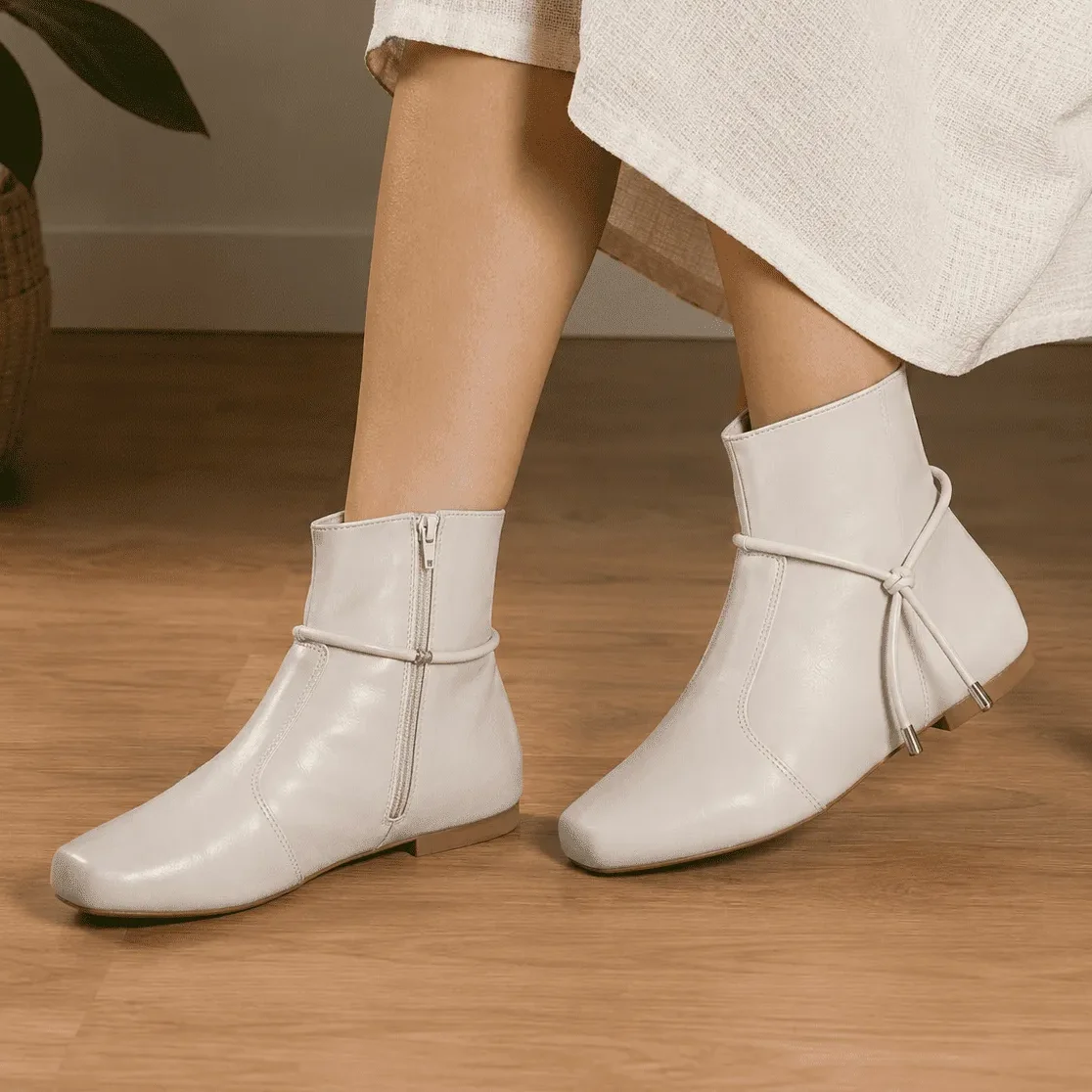 Bota Feminina Off White 2 em 1 Numeração Especial 41 ao 44