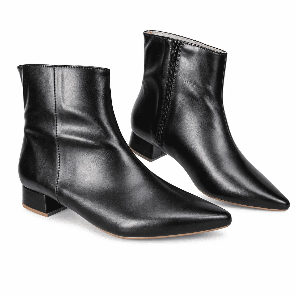Bota Feminina Preta 2 em 1 Tamanho Especial 41 ao 44