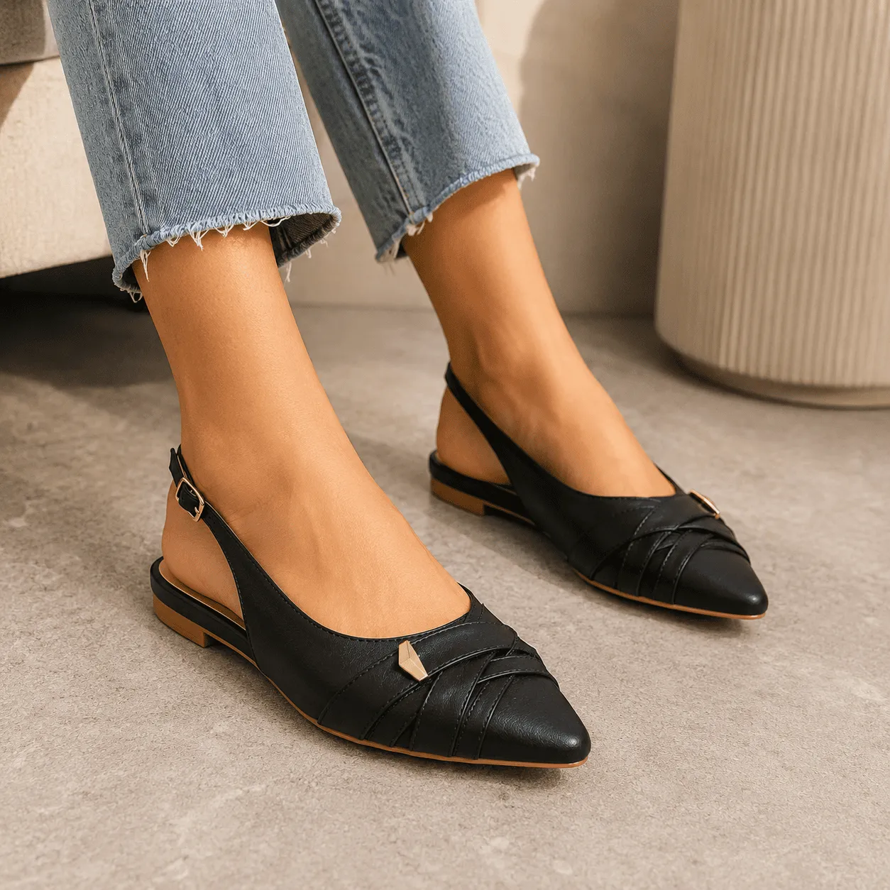 Sapatilha Slingback Tamanho Especial (6)